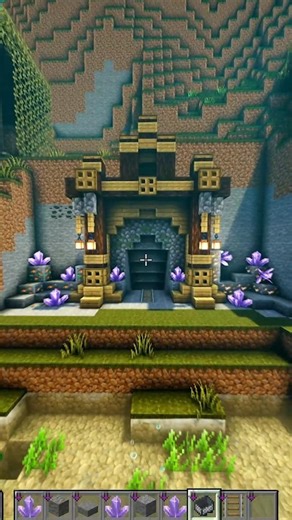 Minecraft Mine Entrance ⛏️