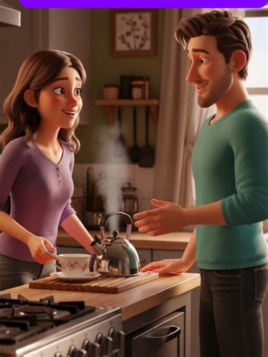 Tea in the Kitchen – English Conversation Practice || #EnglishConversation#TeaInTheKitchen Welcome to Tea in the Kitchen In this simple and natural English conversation, Emily and John share a warm moment in the kitchen while preparing tea. This short scene helps you practice everyday English used in real-life situations. This lesson is perfect for: ✔ Beginners (A1–A2 level) ✔ Listening practice ✔ Daily conversation English ✔ Improving pronunciation ✔ Learning natural expressions In this video, 