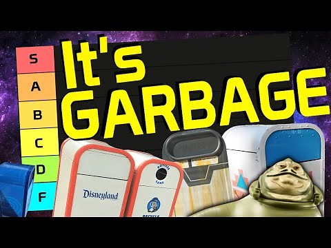 Disney TRASH CAN TIER LIST! (Serious)