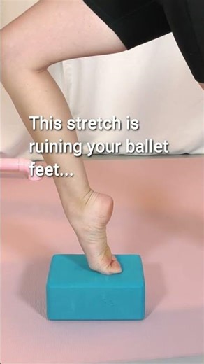 Foot stretch for ballet dancers that is ruining your feet