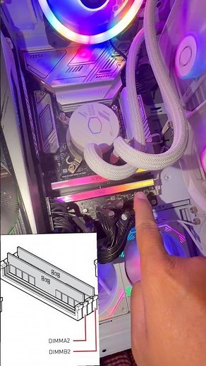 PC RAM Installation | 2 RAM 4 Slot Me Kaise Lagaye? (Dual Channel Guide)