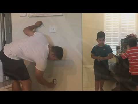 Cove Home Security Wall Install