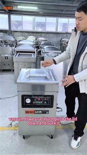 Single-Chamber Vacuum Packaging Test for Red Dates #vacuumpackagingmachine #vacuumsealer