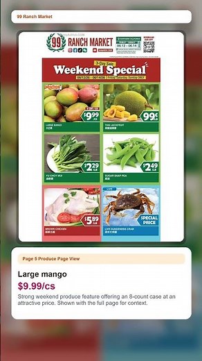 99 Ranch Market Weekly Ad (6/12/26 - 6/18/26) Top 5 Deals #shorts