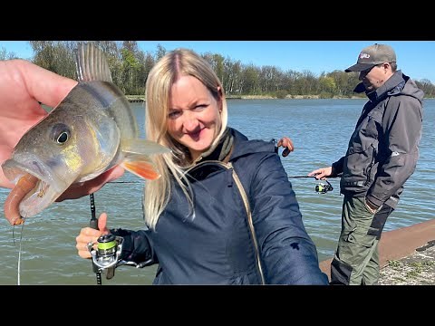 Drop Shot am Mittellandkanal | Angeln mit Tauwurm auf Barsch