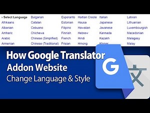 How Google Translator API System Integrate Website Auto-Convert Language Codes JS