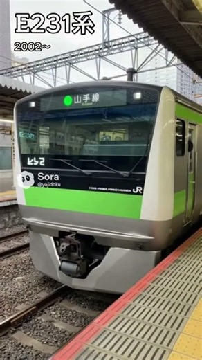 #ai生成 山手線の形式歴史(全然似てない💦)#sorts