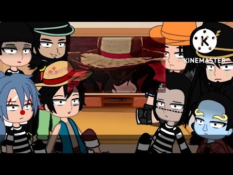 Impel Down Characters react to Luffy || One Piece