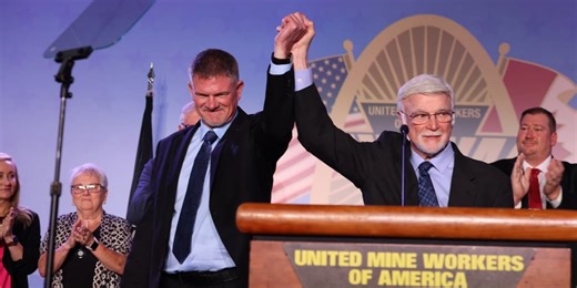 UMWA swears in new president
