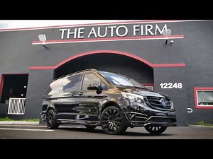 AVORZA MERCEDES BENZ METRIS LIMO VAN BY ALEX VEGA - THE AUTO FIRM, CUSTOM BUILT FOR MARC ANTHONY