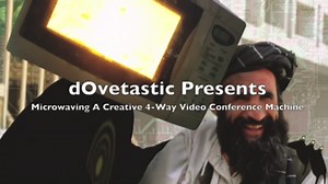 MICROWAVING A 4-WAY VIDEO CONFERENCE UNIT