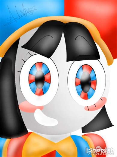 Drawing Pomni "Abstraction" song #edit #tadc #pomni #drawing #song #shorts