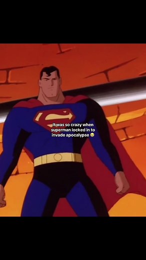 Superman Battles Darkseid in Animated Series Moments