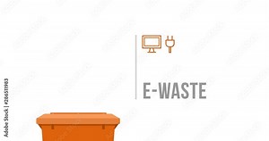 Separate waste collection: e-waste