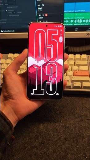 Poco F7 Red Mountain Custom Lock Screen Tutorial #xiaomi #poco #smartphone #tech