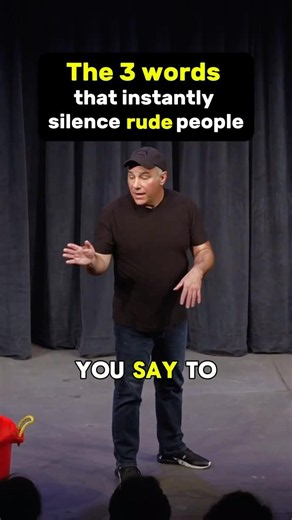 How to silence toxic people in 3 words 🤫