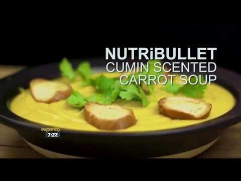Nutribullet RX Cumin Scented Carrot Soup