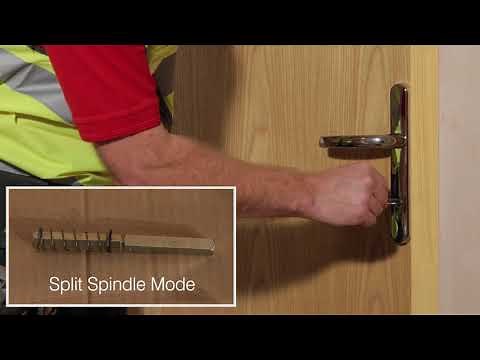 Premdor | SoundSecure Doorset | How to fit and operate the split & solid spindle options