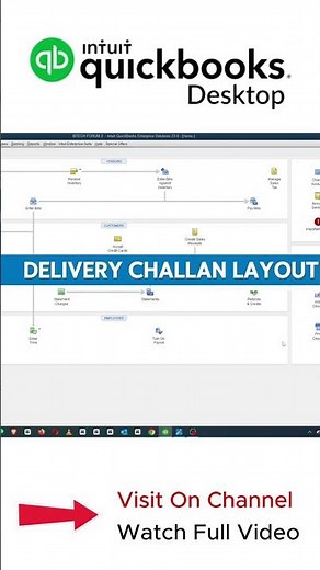 QuickBooks Delivery Challan Entry 🔥