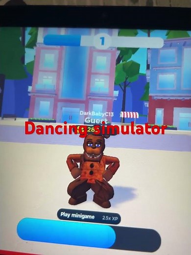 Dancing simulator