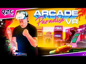 Arcade Paradise VR. Build and manage your own arcade in VR!!