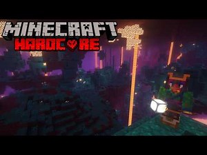 Mining the Nether in Hardcore Minecraft