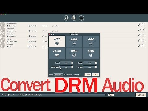 How to Remove DRM Protection in iTunes (TunesKit DRM Audio Converter)