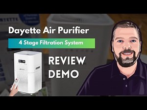 Dayette Air Purifier Review and Demo | Home Air Purifier