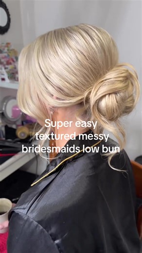 Quick and Easy Bridesmaids Bun Tutorial