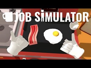VR空間で料理するゲームおもしろ過ぎる｜Job Simulator