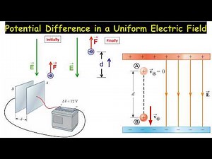 25. 2. Potential Difference in a Uniform Electric Field_Solved Problems