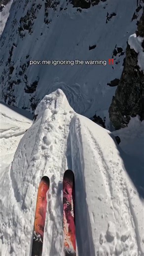 ”Only for experienced skiers” ⚠️ #peakperformance #fwt #skiing #backcountry | Peak Performance