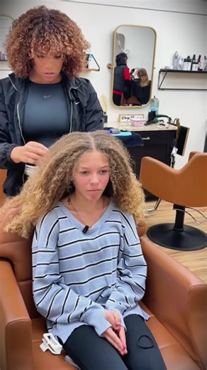 Curly Hair Transformation: Definition & Face-Framing Layers