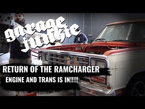 How to LS swap a Mopar installing the engine and transmission