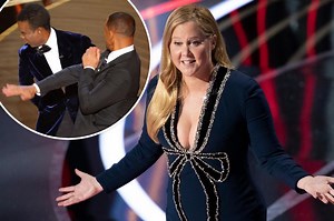 Amy Schumer attempted to cut the tension with a joke after Will Smith slapped Chris Rock at Oscars 2022