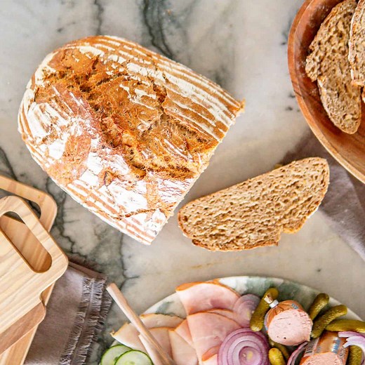 German Sourdough Bread Recipe (With Rye)