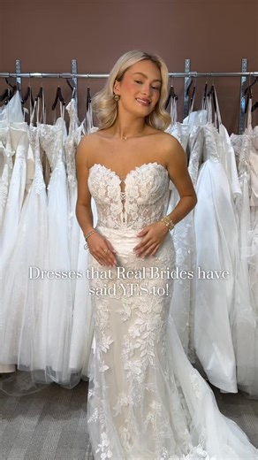 Nothing makes us happier than witnessing our beautiful bride walk out of her appointment with THE one! ‍♀️ We’re obsessed with seeing these stunning looks come to life on our real brides!  Find your dream dress next — book your bridal appointment today and let’s start the journey together 懶 #2026Bride #BrideToBe #WeddingDressInspo #BridalShopping #WeddingDress #BridalInspo | Celebrations Bridal and Prom | Facebook