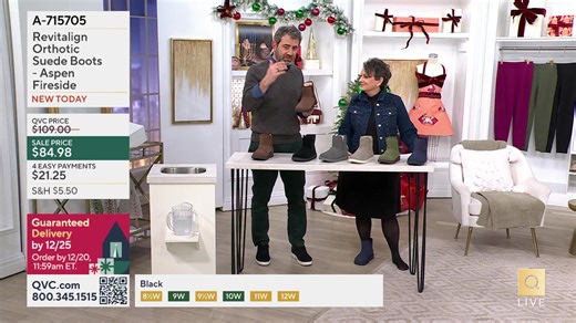 You are watching Shoe Shopping with Jane on QVC®. Shop the show, here: https://qvc.co/qvcshopnowdecember25 | QVC Live