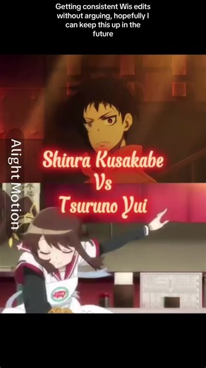 The transitions legit took me 4 hours to make cuz I’m so inexperienced at AM, I had to use 2 tutorials 😭 #tsurunoyui#magiarecord#madokamagica#fireforce#shinrakusakabe#kotori#datealive#natsu#fairytail