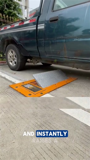 Intelligent Parking System 🚗💡 Never worry about illegal parking again! This smart device automatically raises a barrier when someone parks in your spot. Drivers pay via QR code to unlock it. Perfect for homes, offices, and commercial spaces. Protect your private parking effortlessly and maximize security. Credits: smartparkingsystem /TT #SmartParking #TechSafety #ParkingSolution #car #parking | Glass Media