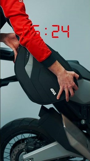 GIVI STEALTH - revolutionary retractable holder