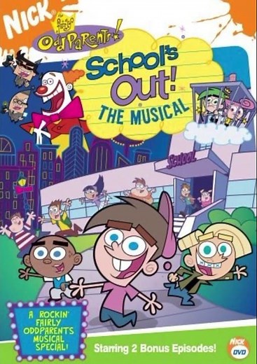 Schools Out The Musical DVD 📀 The Fairly OddParents