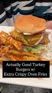 Actually Good Turkey Burgers w/ Extra Crispy Oven Fries. Burgers on a budget never tasted so good! #turkeyburger #burger #cheeseburger #99cookingclub #99percentcookingclub #foodie #foodies #goodfood #goodeats #budget #budgeting #cheapfood #cheapmeals #cheapeats #easyrecipe #easyrecipes #easydinner #easymeals #privatechef #homechef #homecook #homemade #fyp #foryoupage #savings #cook #cookwithme #cookingathometiktoktv #homecooking #homemade #fries | Therecessionchef