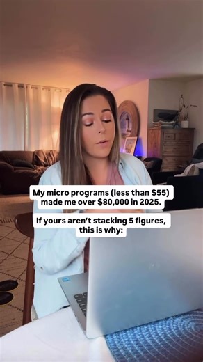 Everyone loves micro offers for quick cash injections 💸 & honestly? They work. We all love a quick cash boost. But if you’re selling low-ticket offers without a clear ascension path, a next-step strategy, or an intentional upsell plan… You’re leaving THOUSANDS of dollars on the table. Getting buyers into your world and then doing nothing with that momentum isn’t a strategy.. it’s a wasted opportunity. Low-ticket offers aren’t meant to be random one-offs. (Not if youre currently scaling your bus