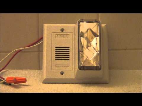 Edwards fire alarm test