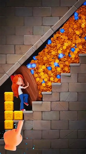 Block Puzzle Escape: Save the Treasure Girl 💎#shorts #gaming #shortvideo #viralshort