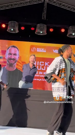 Nick Vujicic Live in Kampala Uganda - Motivational Event
