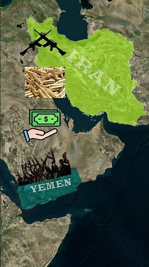 How crucial Bab-El-Mandeb strait is! #geography #facts #map