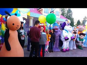 Opening ceremony at Cbeebies Land Alton Towers Go Netters and Furchester Hotel