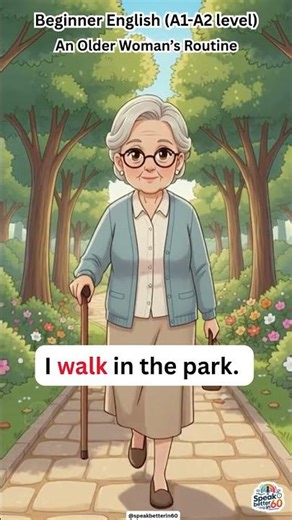 Everyday English from Old women Life A1 English Vocabulary #spokenenglish #englishlanguage